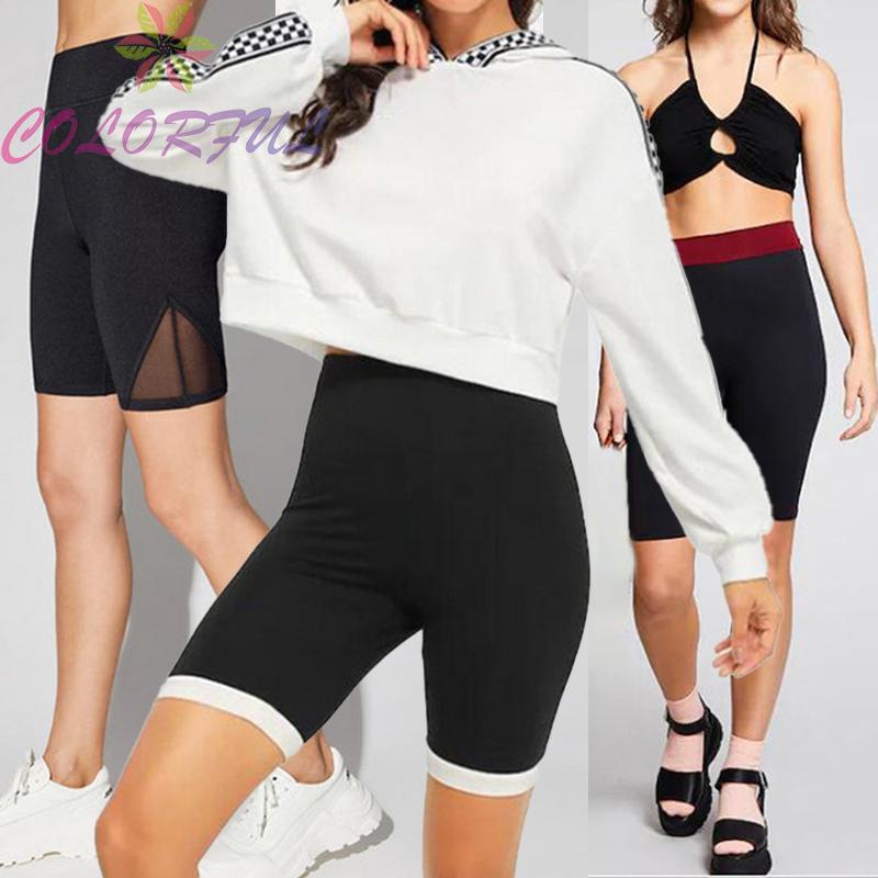 ladies sweatpant shorts