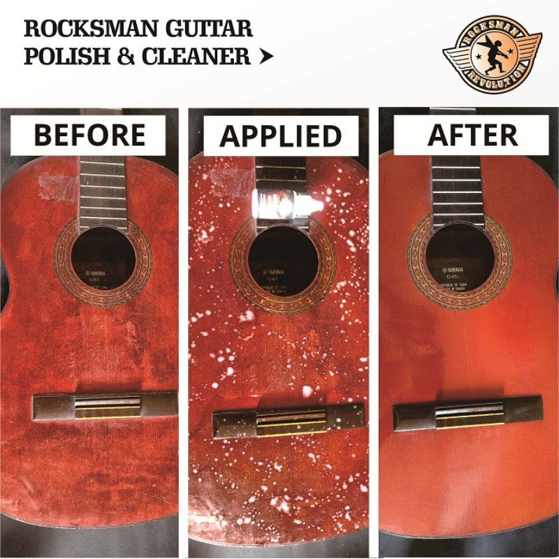Guitar Polish/Good Quality Guitar Cleaner Rocksman Brand