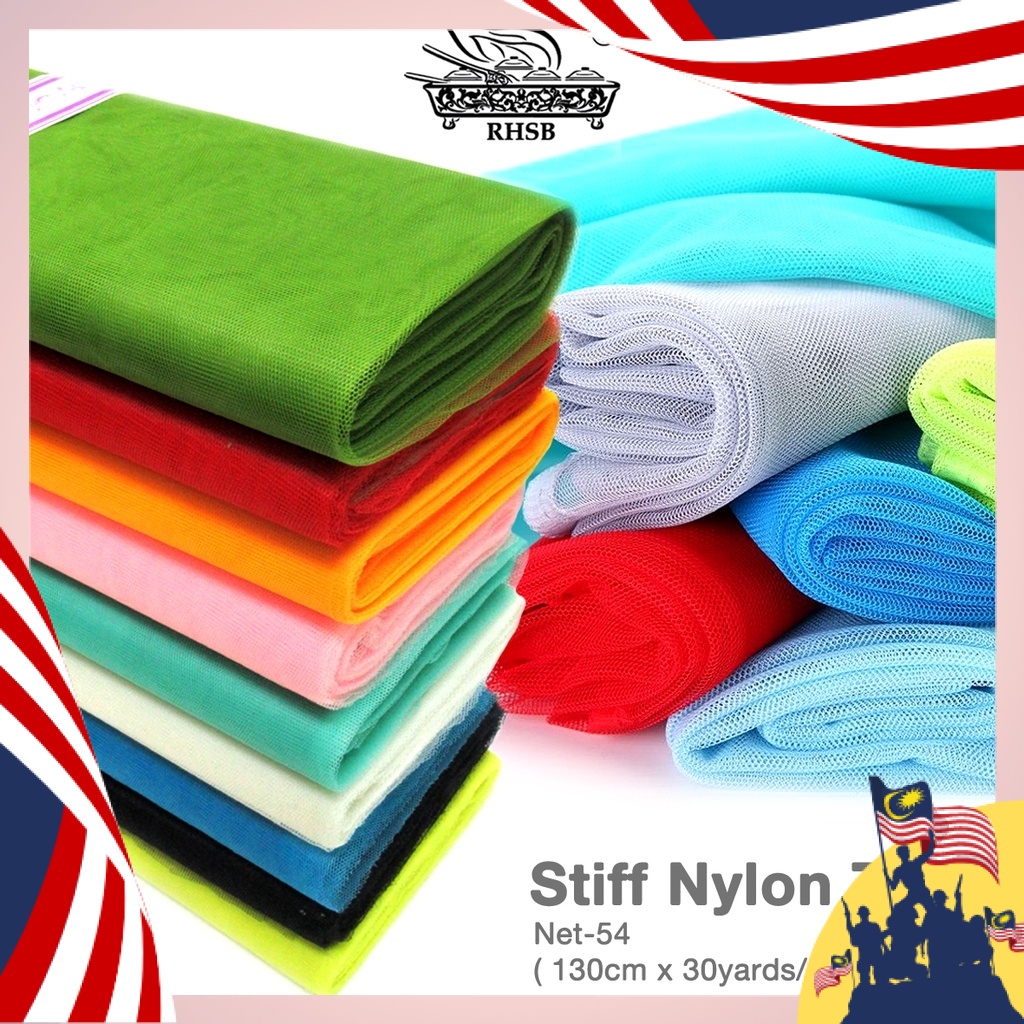 [HARGA BORONG] 30YARDS KAIN NET KASAR / NET HALUS / NETTING TEXTILE