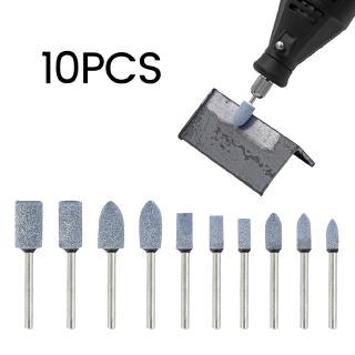 10pcs Mounted Stone Burr Grinding Head Grinder Burr Abrasive Polishing ...