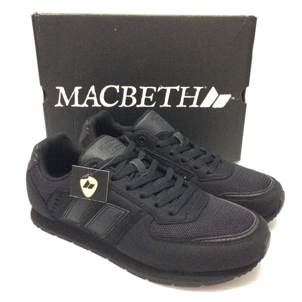 macbeth shoes white