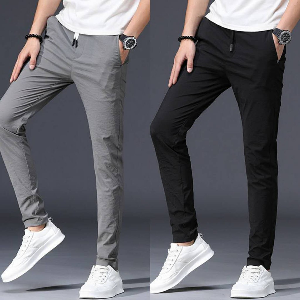 slim fit casual pants