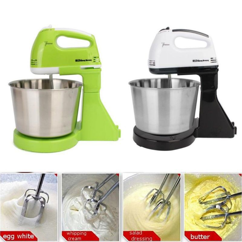 Mesin Membuat Kek Mesin Putar Bahan Kek Adunan Sebati 7 Speed Stand Mixer Cake Batter Automatic Mixer Shopee Malaysia