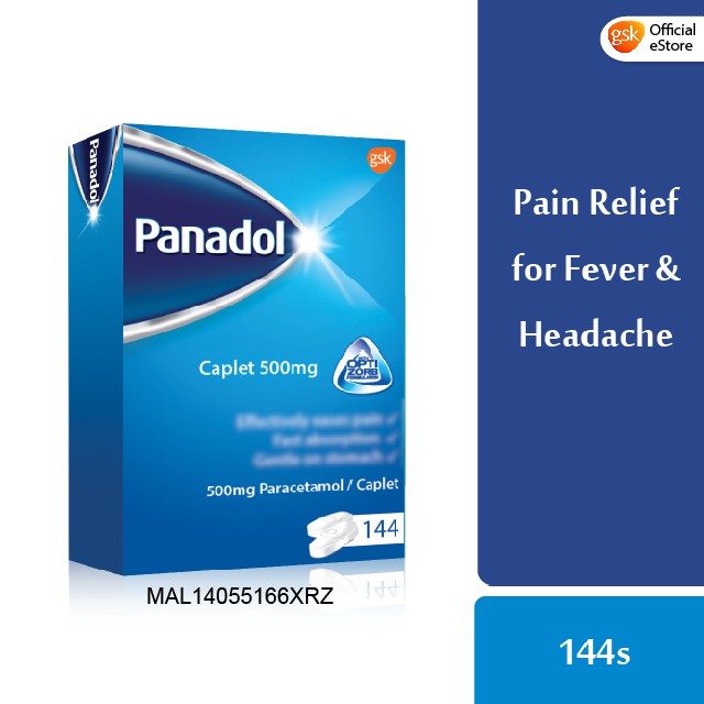 Panadol with Optizorb - Pain relief/Fever/Headache(144's)