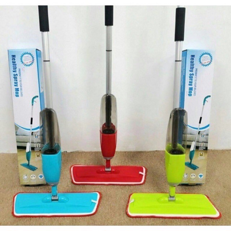 MOP LANTAI SPRAY EASY SPRAY MOP MOD LANTAI SPRAY MOP MICROFIBER PAD