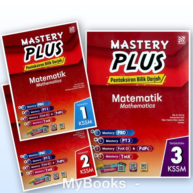 Buku Latihan: Mastery Plus KSSM 2020 - Matematik Tingkatan 