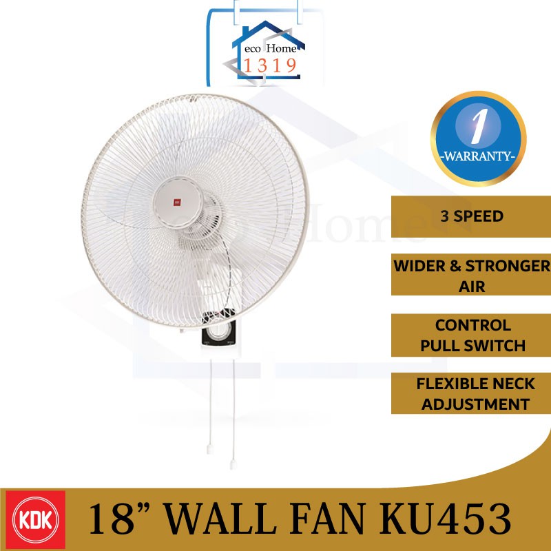 Buy Kdk Midea 16 18 Wall Fan Ku408 Ku 408 Ku 453 Ku453 Mf 16fw15ka Mf16fw15ka Seetracker Malaysia