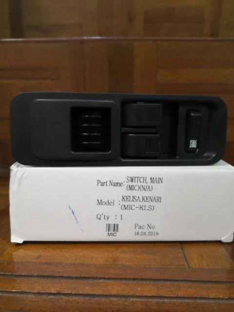 POWER WINDOW MAIN SWITCH OEM PERODUA KELISA /KENARI 