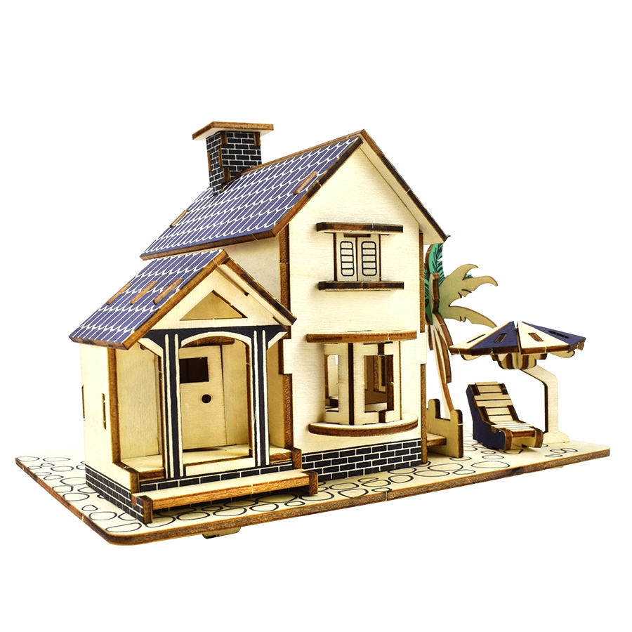 seaside villa dollhouse