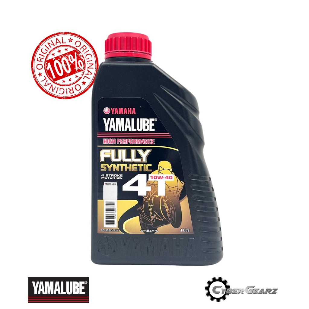 YAMALUBE 4T Fully Synthetic Motor Oil 10W-40 | Shopee Malaysia