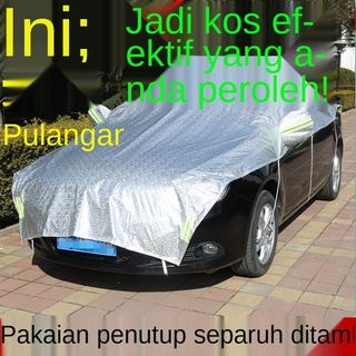 Penutup kereta, penutup kereta, penutup kereta, separuh penutup 