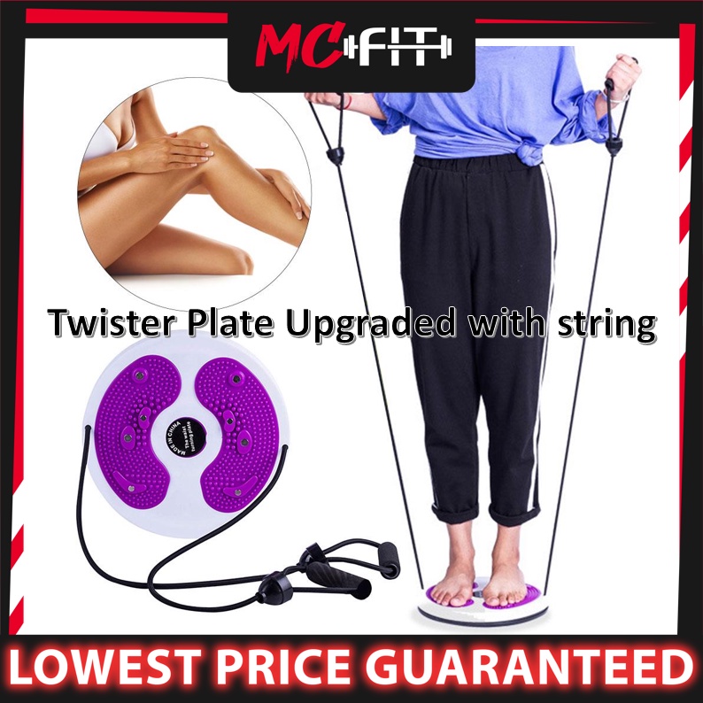 MCFIT Home Exercise Wriggling Magnet Waist Twisting Plate Massage Board Fitness Equipment Foot Massage Disc 扭腰器转盘磁疗按摩