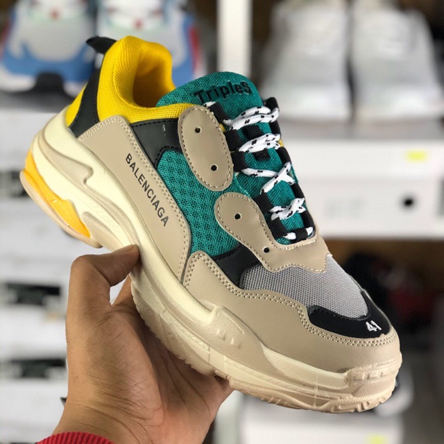 Balenciaga Balenciaga s Triple S Drops With Fresh Turquoise