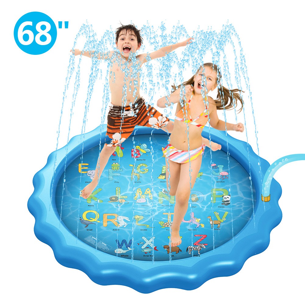 kids sprinkler mat