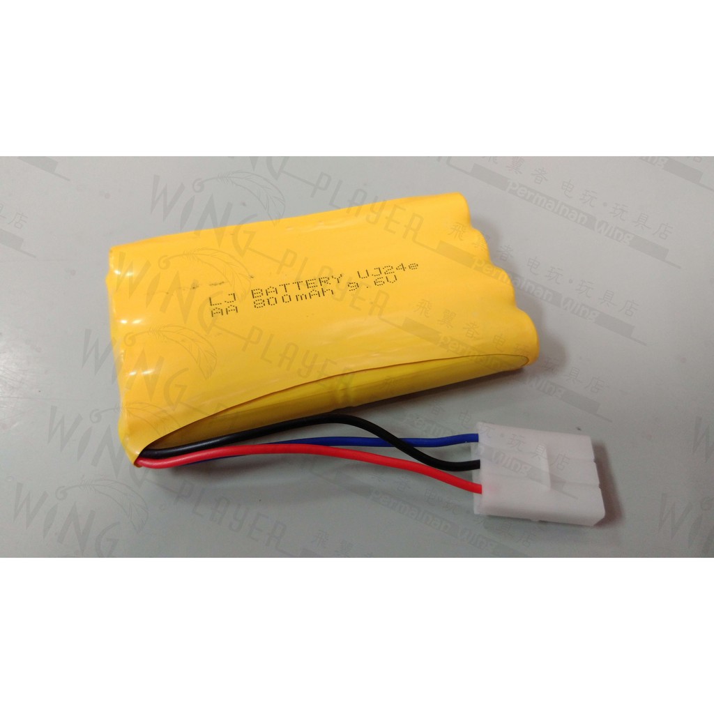 9.6 volt battery for remote control car