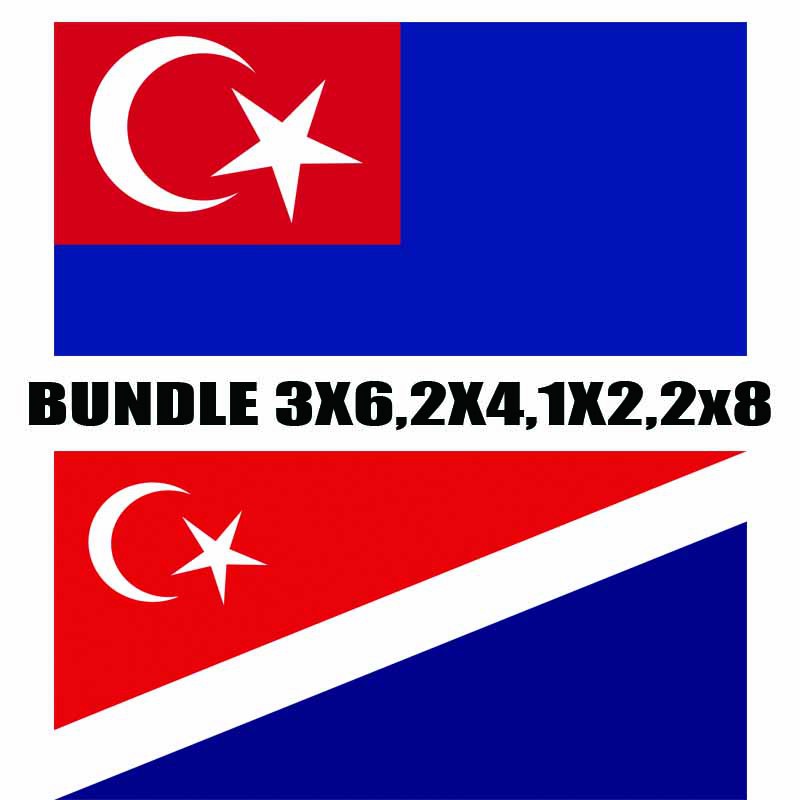 Buy Bendera Kota Tinggi Johor 2pcs Bundle 3x6 2x4 1x2 2x8 Ready Stock Seetracker Malaysia