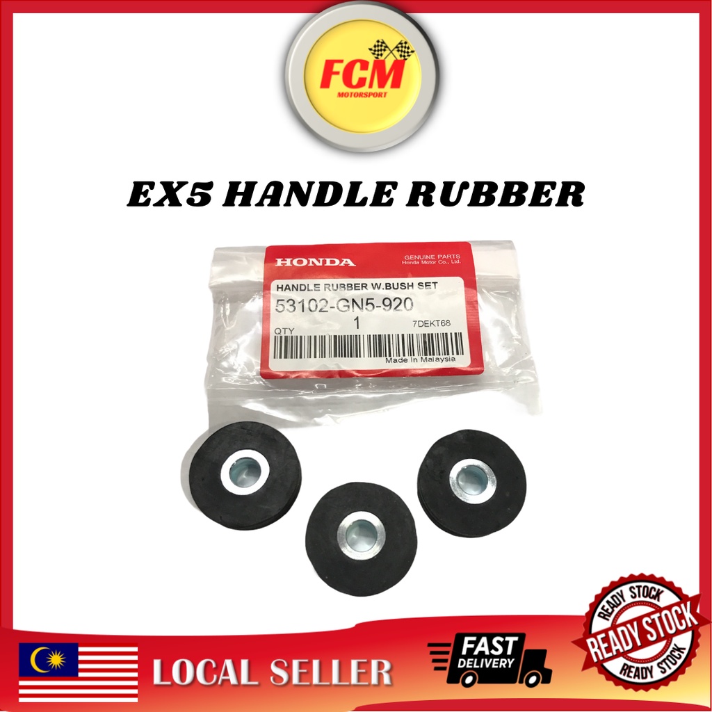 Honda EX5 , Dream Handle Lower RUBBER BUSH Damper Set , Getah Tapak Handle original Shopee