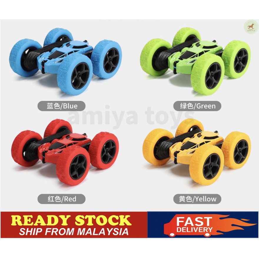 360 degree Cross-border Remote Control Tipping Double-sided Stunt Car ( FAST DELIVERY )