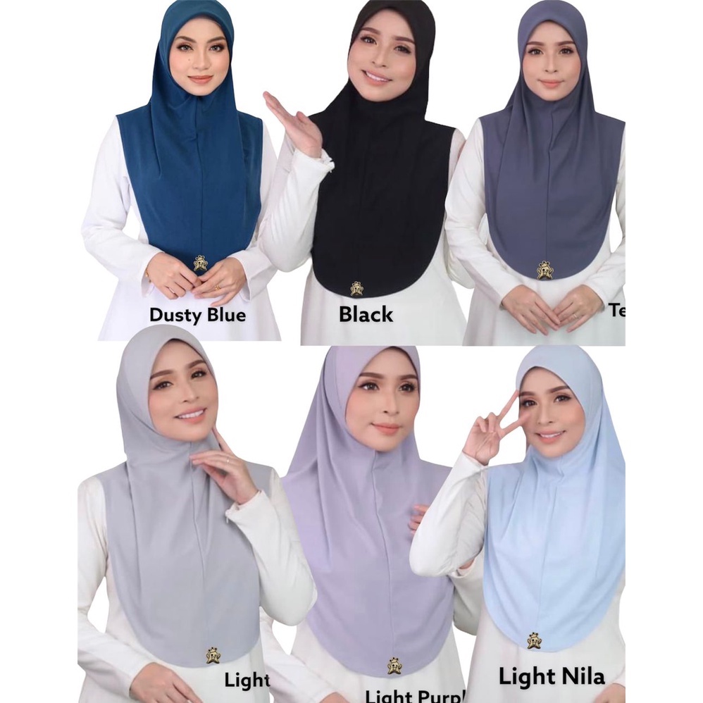 TUDUNG SARUNG MOSCREPE - SAIZ M ( TAG HANTU) | Shopee Malaysia