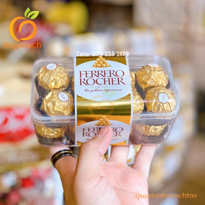 Ferrero Rocher Chocolate Nuts Chocolate Box of 16 German pills Shopee Malaysia