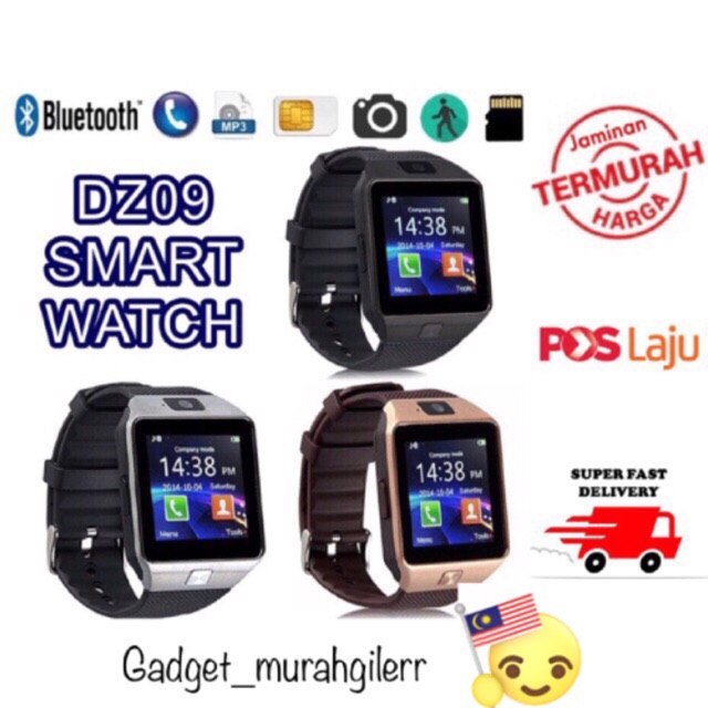 smartwatch dz09 original