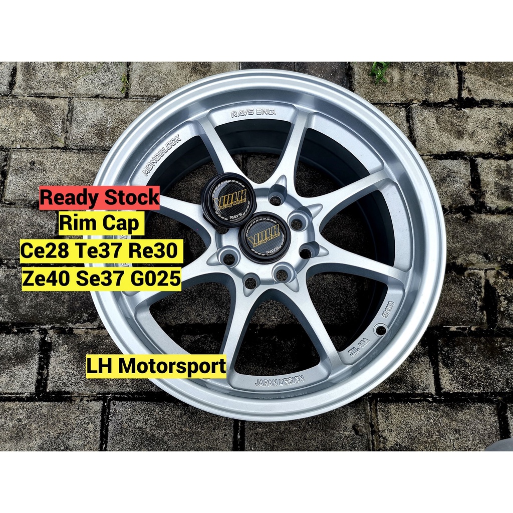Wheel Cap Ce28 Te37 Re30 G25 Ze40 Cap Logo (66mm) Volk Racing Rays ...