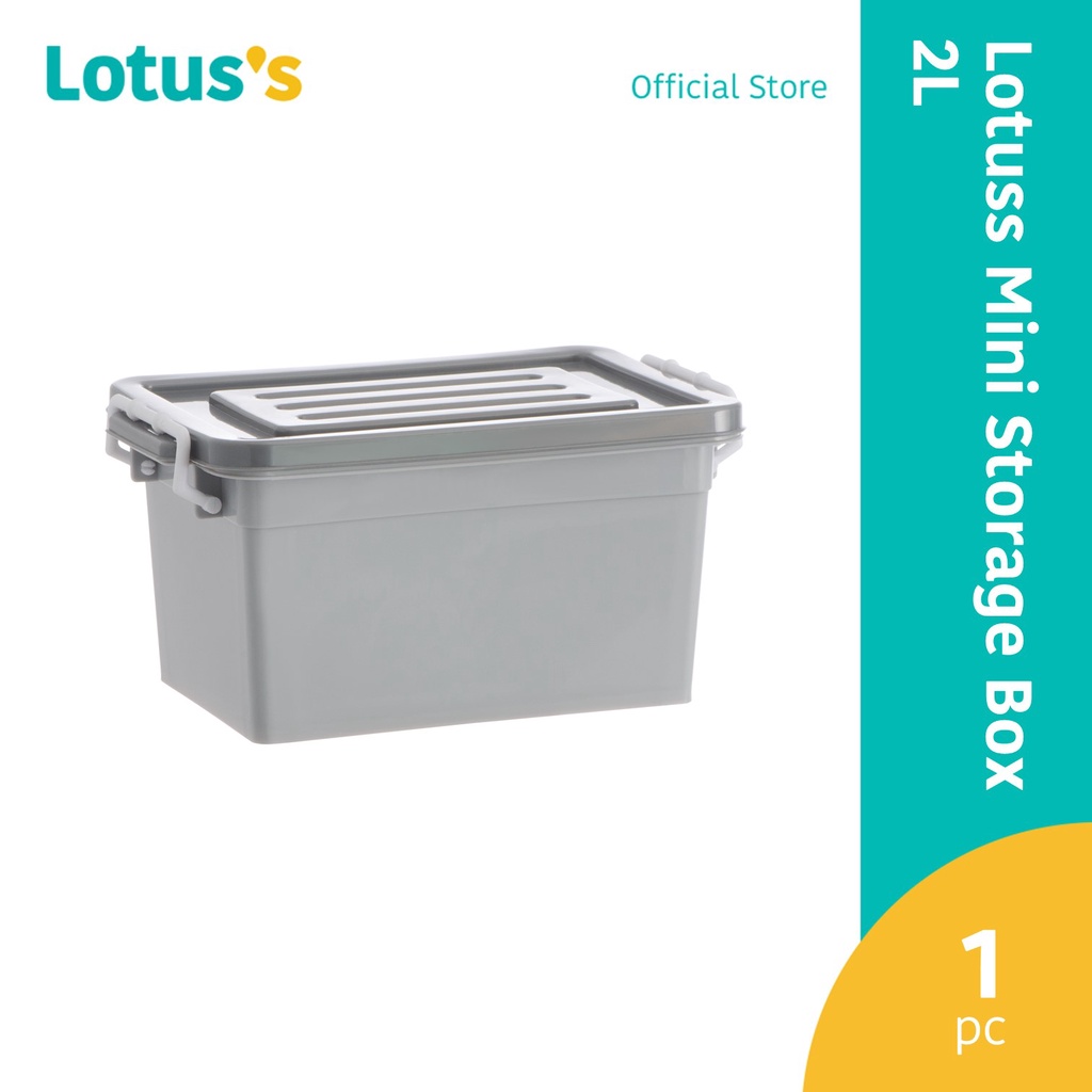 Lotus's Mini Storage Box 2L Shopee Malaysia