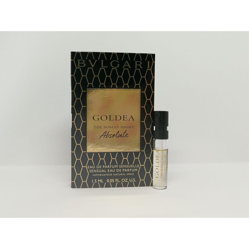 Original Perfume Bvlgari Goldea The Roman Night Absolute Edp 1 5ml Vial Shopee Malaysia