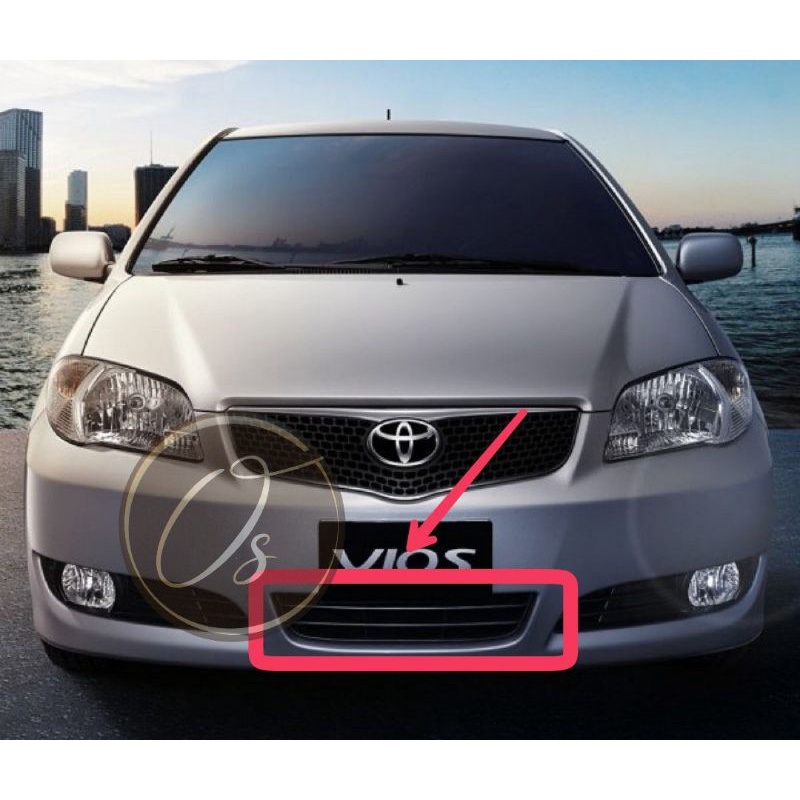 Toyota Vios Ncp Front Bumper Bawah Lower Grill Mesh