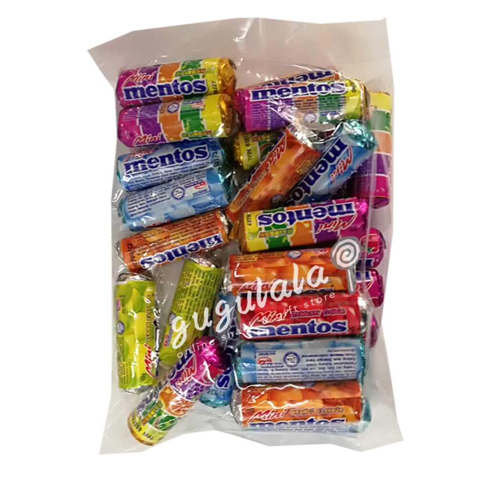 Mini Mentos Chewy Candy Mix 25's | Shopee Malaysia