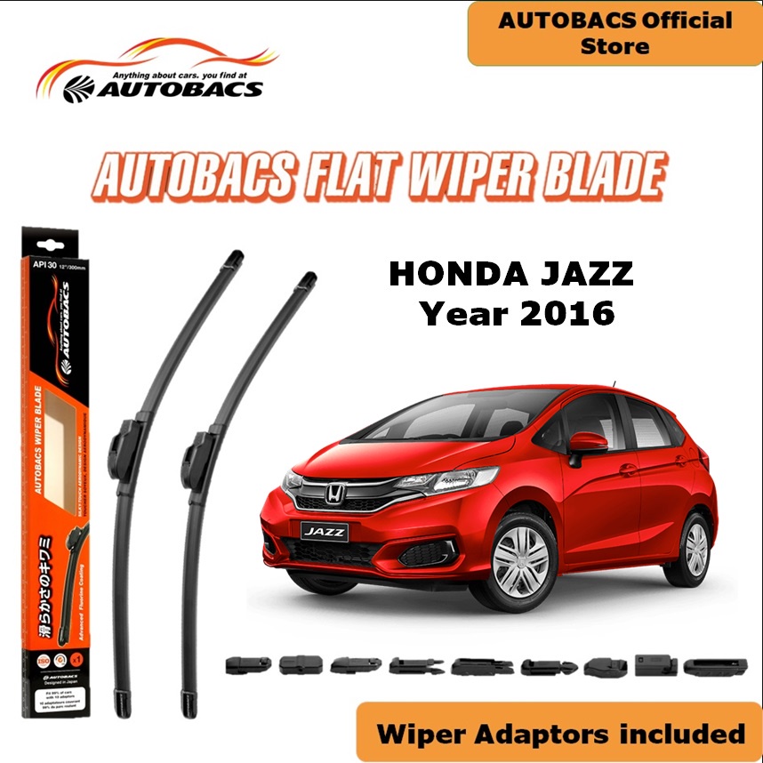 AUTOBACS Wiper Blade For Honda Jazz Fit (24" & 14") Shopee Malaysia