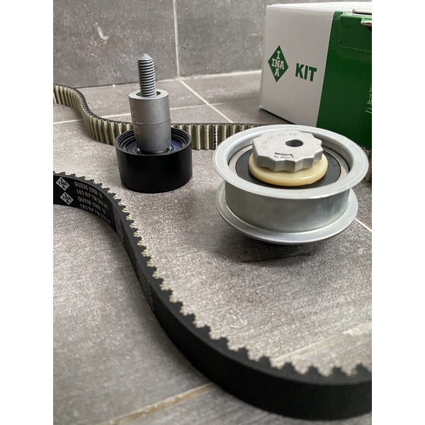 VW Audi INA Timing Belt Tensioner set for EA211 A3 Golf Mk7 1.4tsi