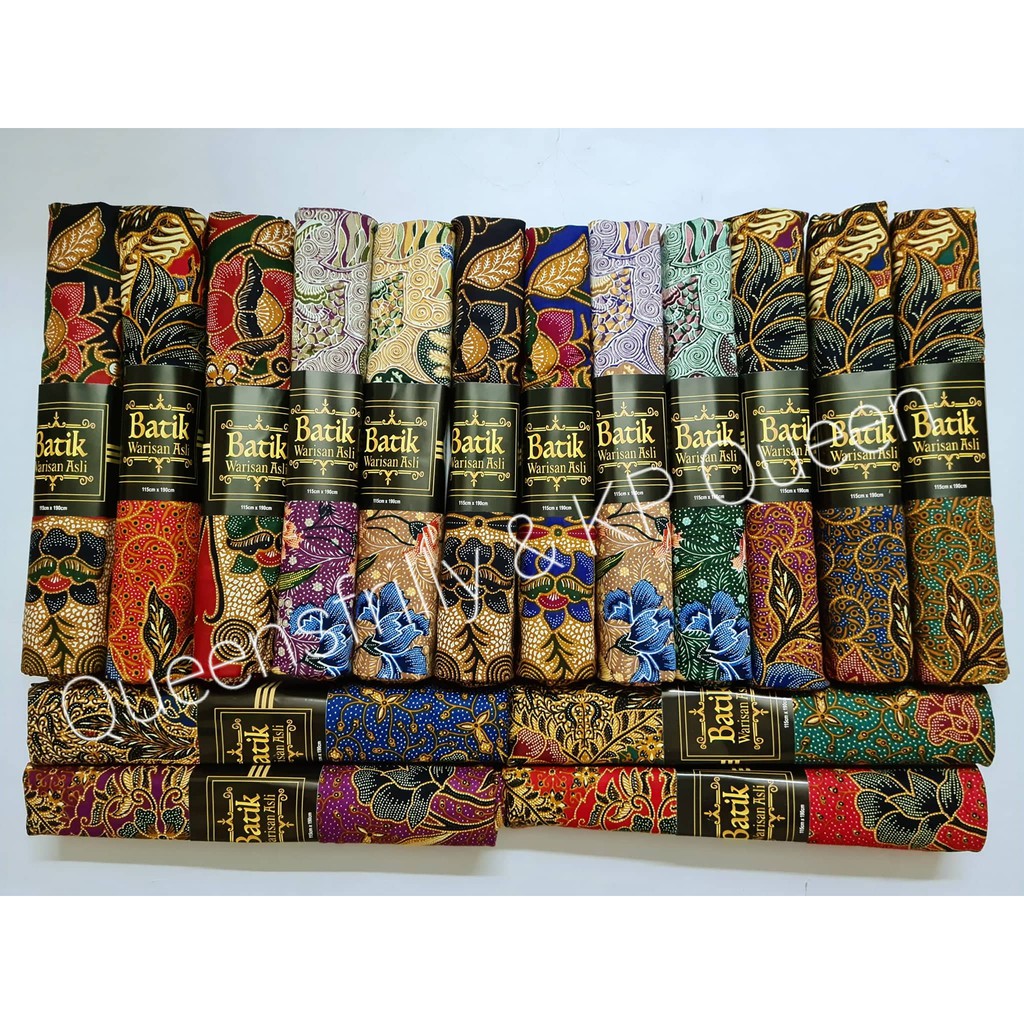 Buy Sarong Batik Siap Jahit WARISAN (Sarung Batik Viral Siap 