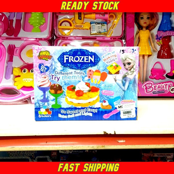 play doh cake frozen