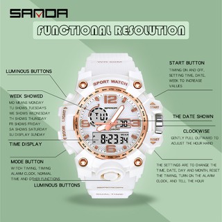 sanda watch instructions