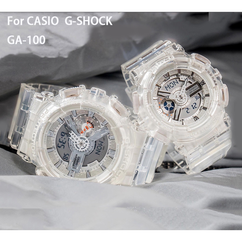 casio watch white strap