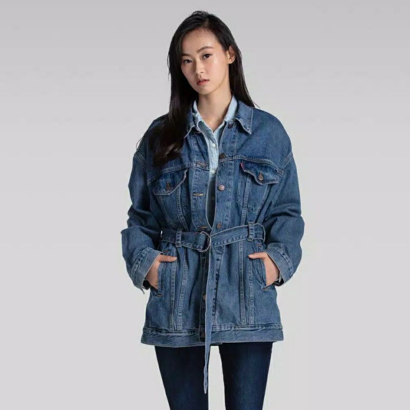levi's belted trucker jacket