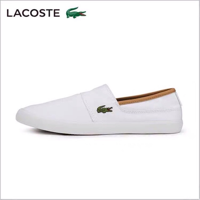 lacoste women's slip on shoes