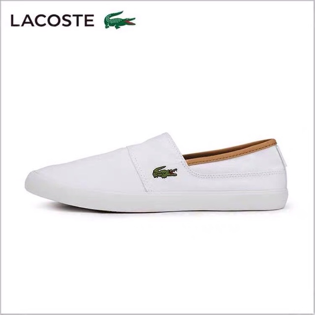 lacoste slip on shoes