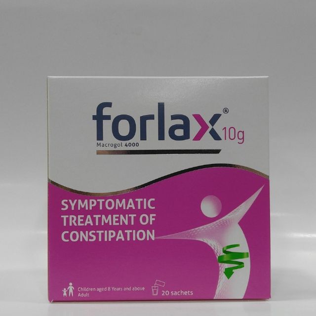 Forlax 10g Macrogol 4000 Sachets Shopee Malaysia