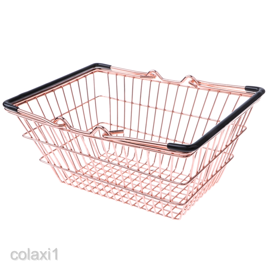 kids metal shopping basket