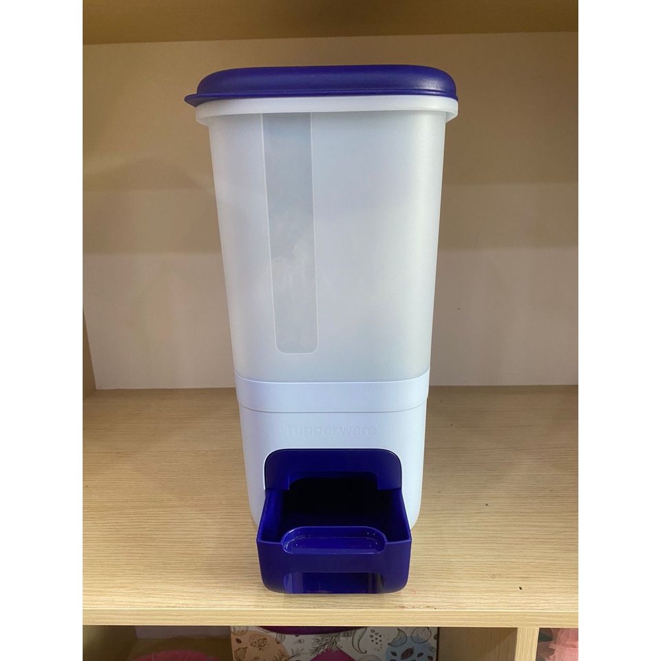 Tupperware RiceSmart Limited Edition Color Royale Blue 10kg (1) Rice Dispenser / Bekas Beras / Rice Smart