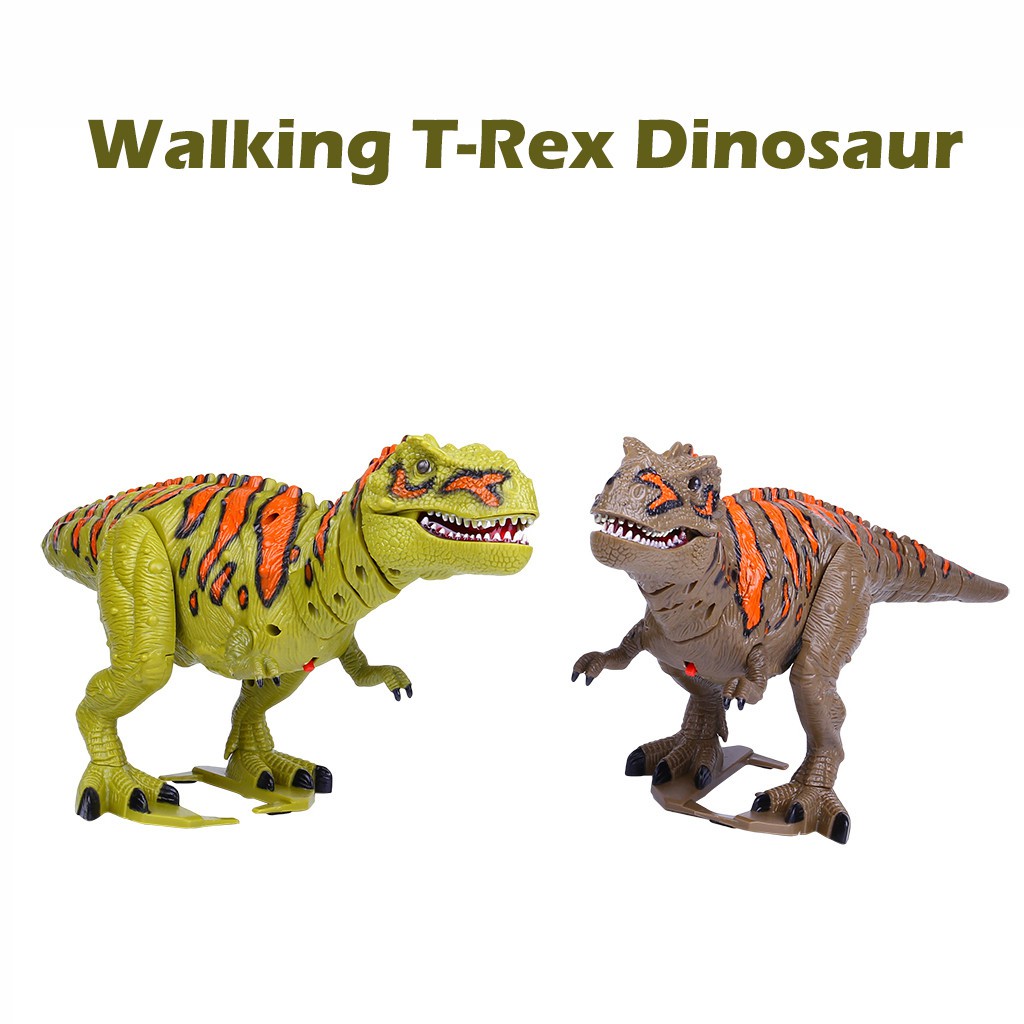 walking t rex dinosaur toy