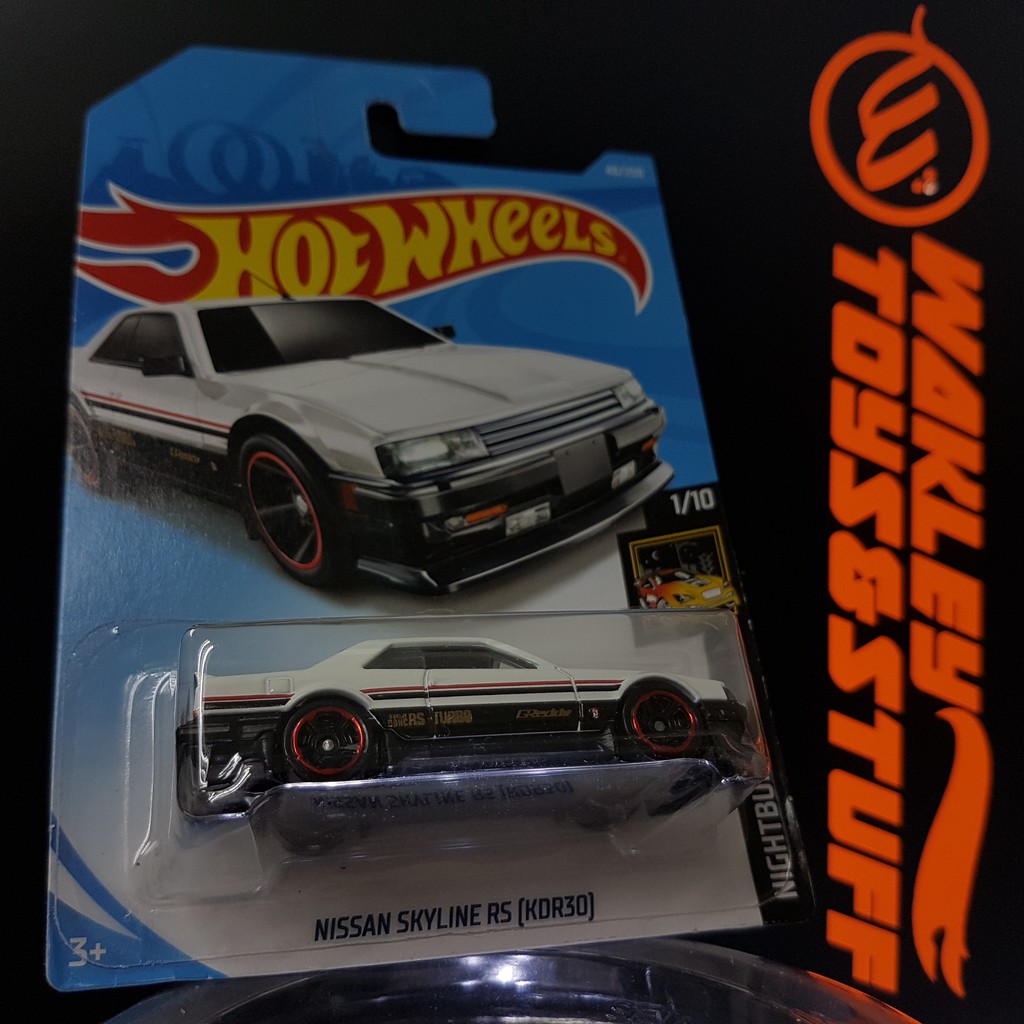 Hot Wheels NIGHTBURNERZ NISSAN SKYLINE RS (KDR30) (WHITE) | Shopee Malaysia