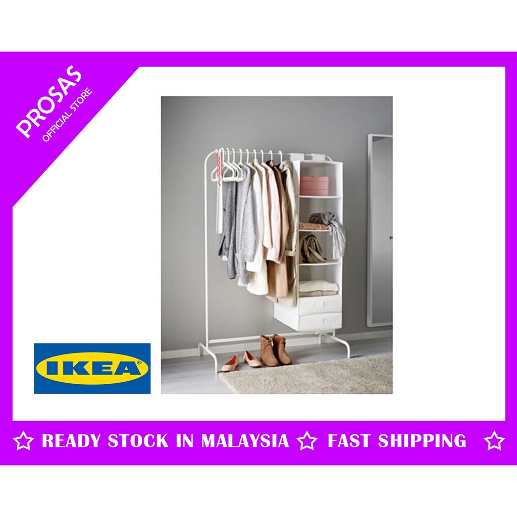 Rack IKEA  MULIG Rak  Menggantung Baju  Outdoor Clothes 