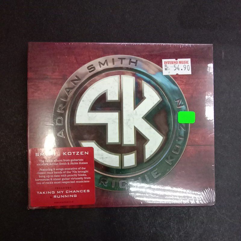 Buy Adrian Smith Richie Kotzen Smith Kotzen Cd Seetracker Malaysia