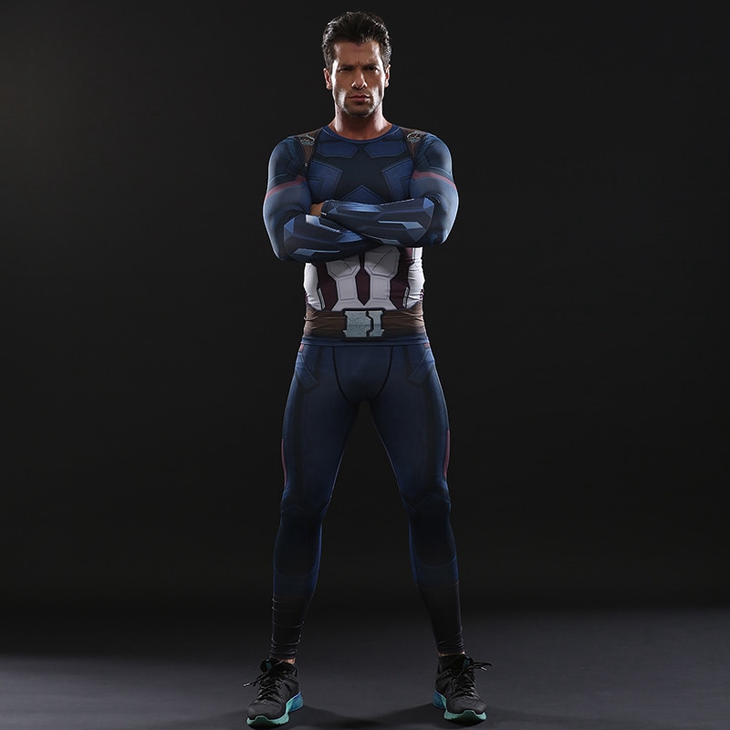 captain america compression pants