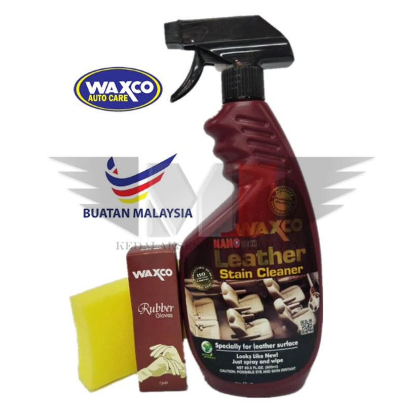 100% ori WAXCO LEATHER STAIN CLEANER (600ML)