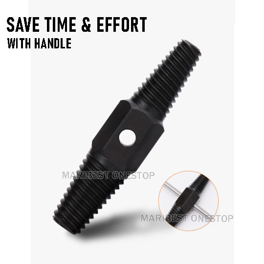 2 Way Broken Pipe Extractor Remover Tool With Handle 1/2 3/4 Water Pipe