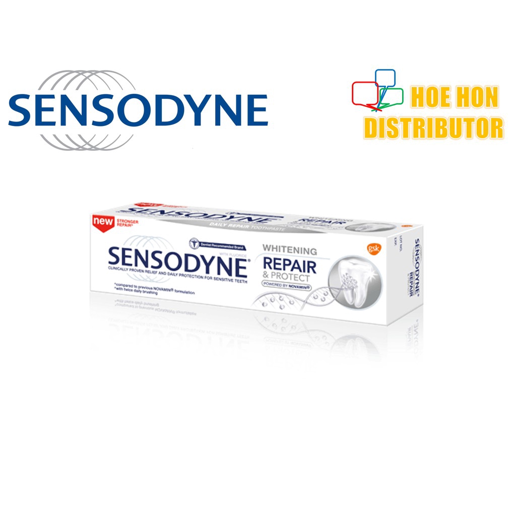 Sensodyne Repair and Protect Whitening Toothpaste / Ubat 